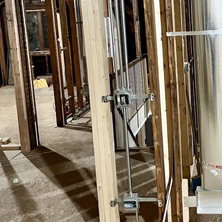 Electrical services for new construction